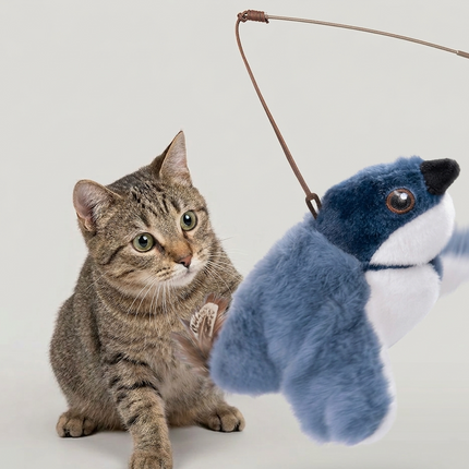 Flapping Bird Cat Toy – Interactive Motion Toy for Active Cats
