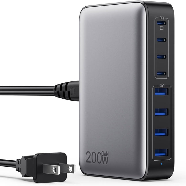 200W GaN Charger - Fast Charging for Phones & Laptops