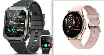 Steel Rugged Sport Smart Watch with Bluetooth Calling & GPS Navigation
