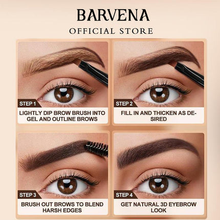 Waterproof Smudge-Proof Eyebrow Gel for Long-Lasting Tint