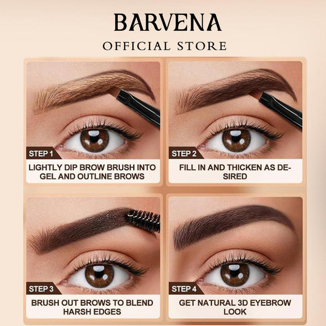 Waterproof Smudge-Proof Eyebrow Gel for Long-Lasting Tint