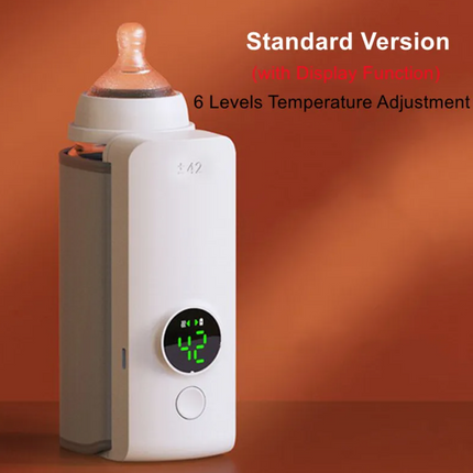 Portable Wireless Baby Bottle Warmer – Fast Heating Travel Milk Warmer