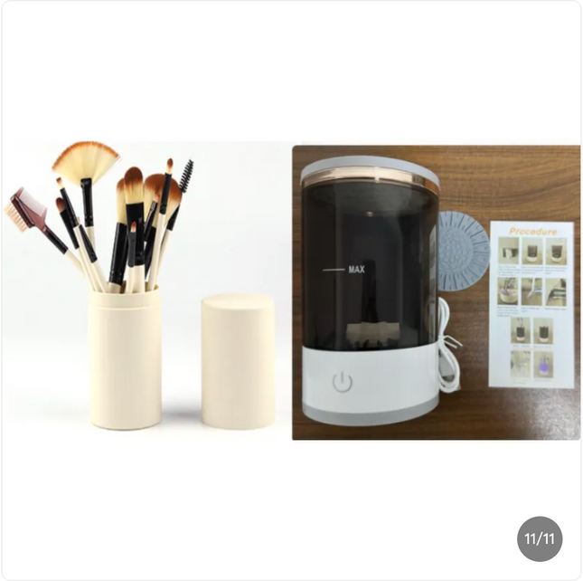 Makeup Brush Cleaner – Quick-Drying Deep Cleansing Tool