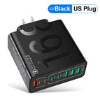 Black / US Plug