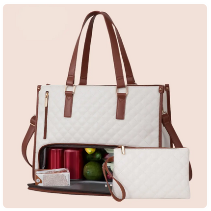 Women’s Insulated Lunch Bag – Stylish Leakproof Lunch Tote