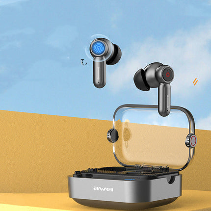 Wireless Earbuds with Voice Wake-Up & Gaming Mode